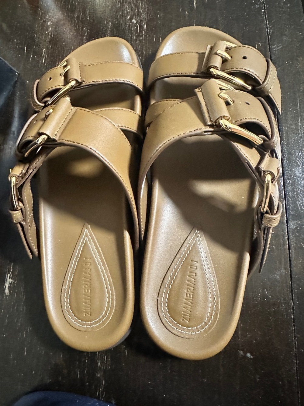 Zimmerman orla slide sandal